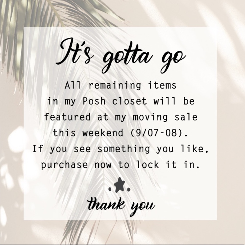 It’s gotta go! 💫💙